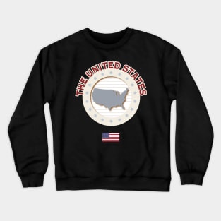 THE UNITED STATES Crewneck Sweatshirt